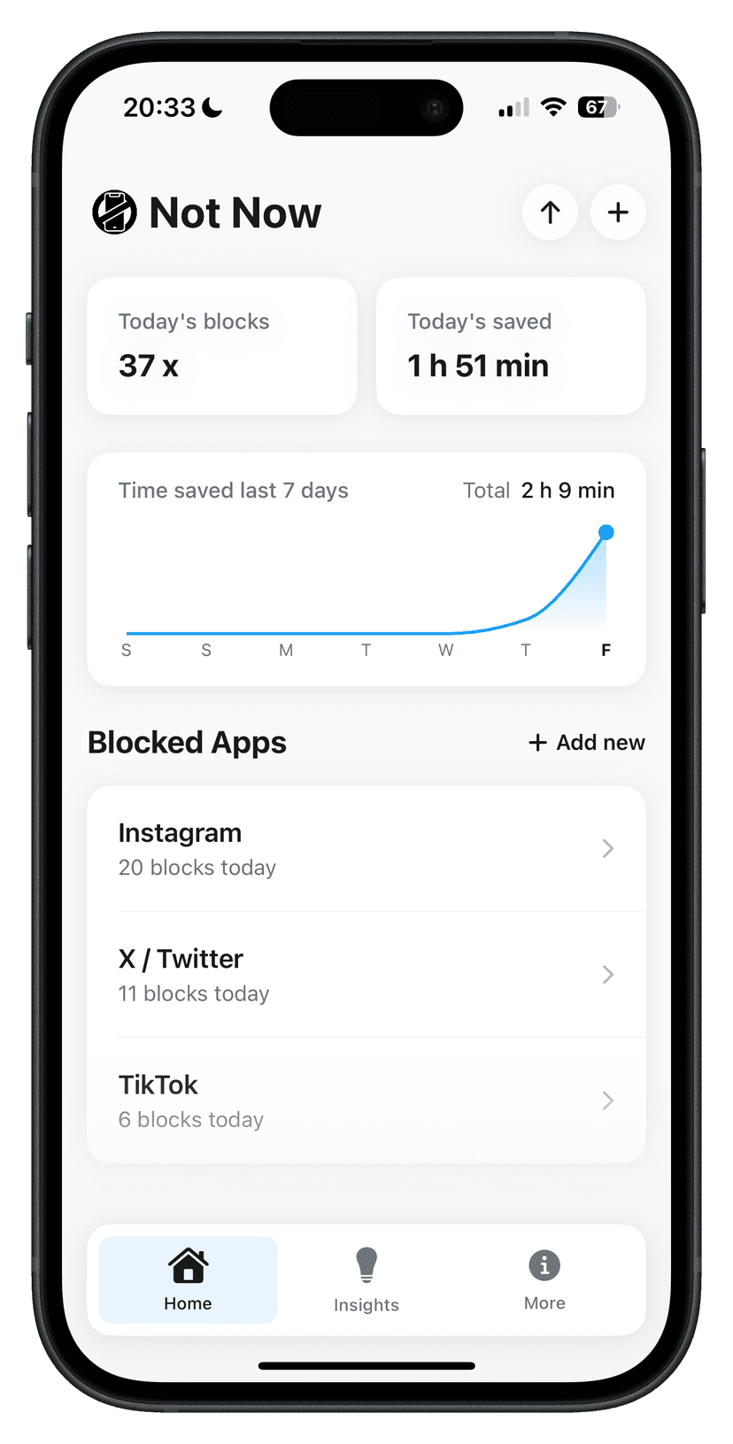 Progress tracking feature